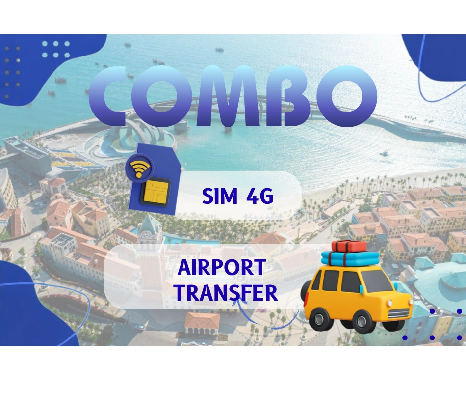[COMBO] Vietnam 4G eSIM + Phu Quoc Airport Transfer | Phu Quoc